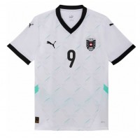 Camisa de time de futebol Áustria Marcel Sabitzer #9 Replicas 2º Equipamento Europeu 2024 Manga Curta